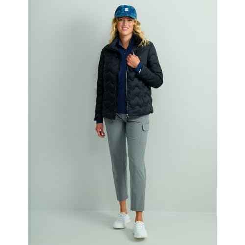HUK womens Wave Jacket, Dwr Insulated Fishing Jacket for Women