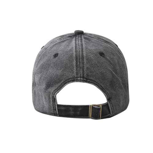 Women's Vintage Washed Baseball Cap Adjustable Cute Heart Graphic Cotton Dad Hat