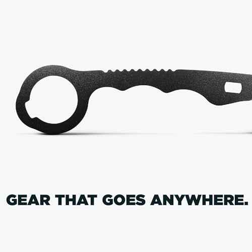 Benchmade - Hook Safety Cutter and O2 Wrench with Black 440C Handle (8 BLKWMED)