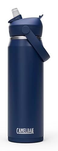 CamelBak Thrive Flip Straw Water Bottle 25oz - Navy Insulated Steel
