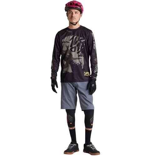 Troy Lee Designs - FLOWLINE LS Jersey; CONFINED Black 2X