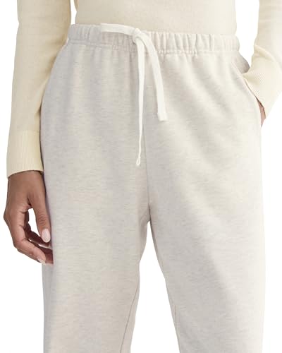 Women's Off-Duty Jogger Pants XS Heathered Oat Organic Cotton Blend - Light Weight