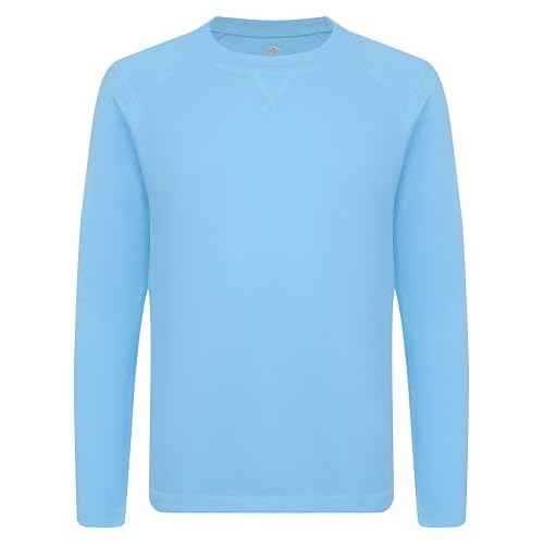 Boys Rash Guard UPF 50+ Swim Shirt Youth Kids UV Sun Protection Long Sleeve Quick Dry Athletic T-Shirts for Beach Surf