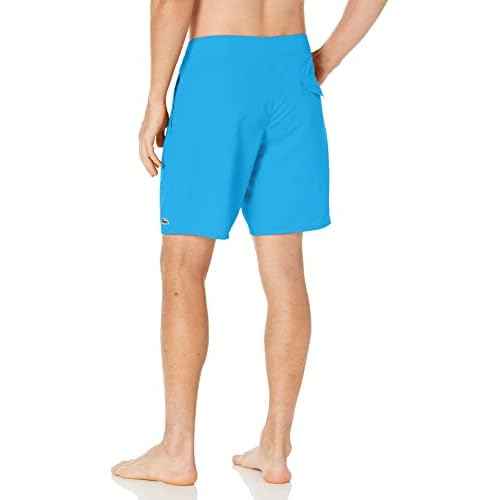 Lacoste Mens Bold Branding Swim Trunks