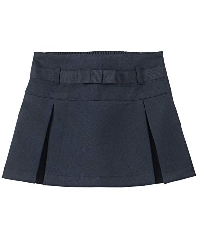 Nautica Girls' Navy Pleated School Uniform Skirt 3T with Undershorts & Pockets
