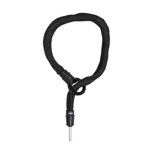 ABUS Frame Lock Insert Chain IvyTex Adaptor Chain 6KS - Bicycle Lock with Dirt and Moisture Repellent Cover - 6 mm Strong Chain - Black