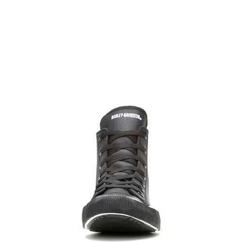 Harley-Davidson Men's Baxter Leather Motorcycle Casual Sneaker