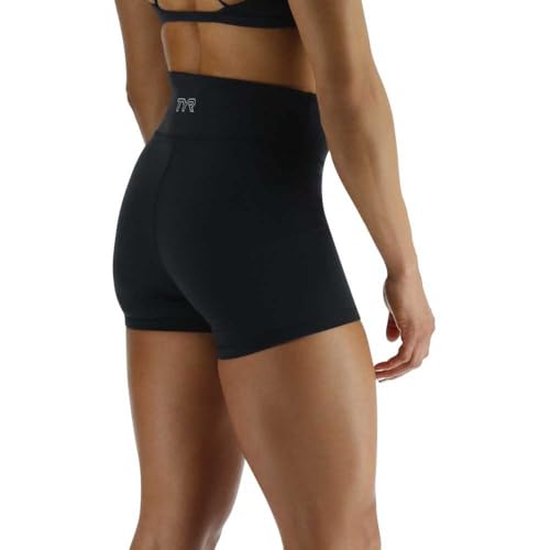 TYR Women's Elite High-Rise Athletic Workout Short 3.25"