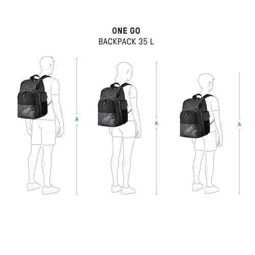 ARENA One Go Backpack Swimming Athlete Sports Gym Rucksack Multisport Daypack Medium Size Training Gear Equipment Swim Bag for Men and Women, 35 Liters, Scratched