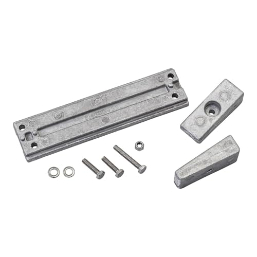 Marine Aluminum Anode Kit for Mercury Outboards 40-115hp Replacement