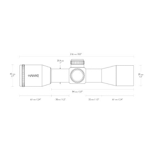 Hawke 3X32 IR Crossbow Scope
