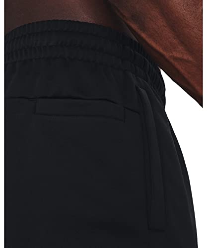 Men's Armourfleece Straight Leg Pants - Large, Black, Athletic Fit
