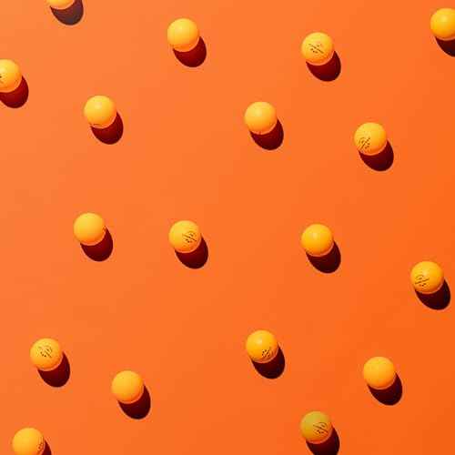 PRO SPIN Ping Pong Balls - 3-Star Premium Orange Table Tennis Balls | High-Performance 40+ ABS Professional Quality | Ultimate Durability for Indoor & Outdoor Ping Pong Tables