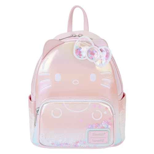 Loungefly Sanrio Hello Kitty 50th Anniversary Clear & Cute Cosplay Mini Backpack | Hello Kitty Accessories Standard