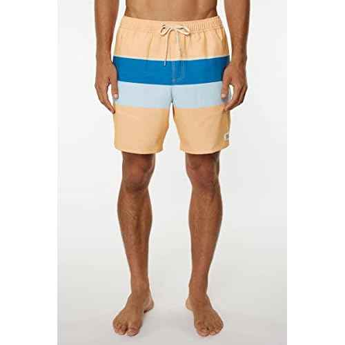 Mens Hermosa Volley Swim, Cantaloupe, L