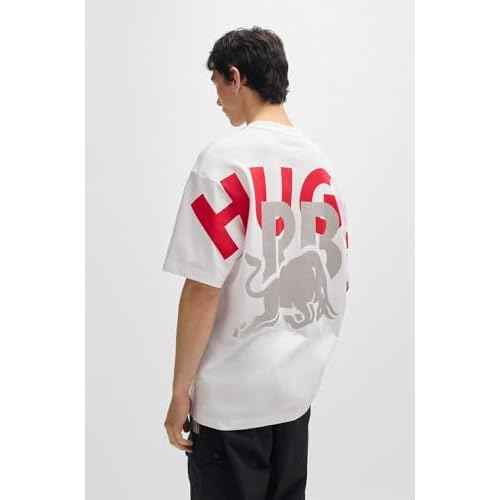 HUGO Men's F1 2024 Racing Bull Team Big Back Logo Tshirt