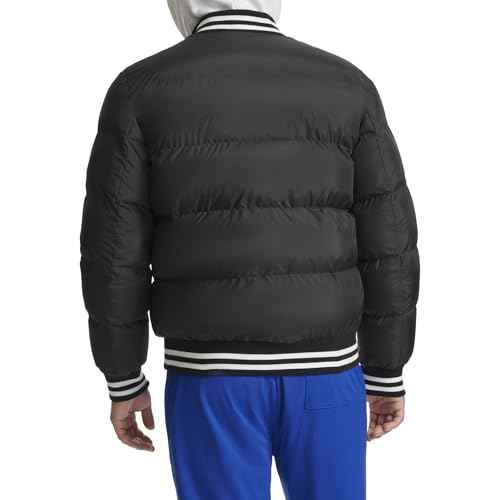 Champion Mens Varsity Bomber Puffer Jacket