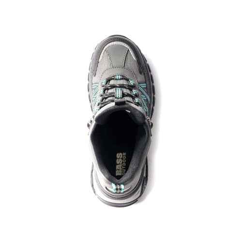 BASS OUTDOOR Women's Cushioned Insole Water Resistant Boot with Reflective Toe Hiking