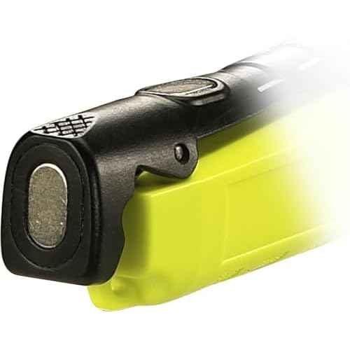 Streamlight 68781 Dualie 3AA 245-Lumen Magnetic Intrinsically Safe Industrial Flashlight with Spot/Flood Without Batteries, Black