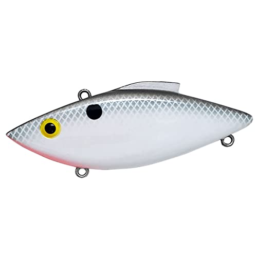 Bill Lewis Rat-L-Trap Lipless Crankbait Fishing Lure 3" Diamond Dust - Black Bass