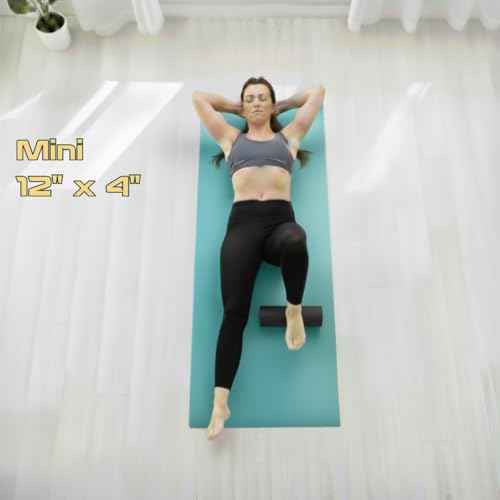 Fitizen Foam Roller ? Muscle Massage Rehab Stiff Back Pain Physical Therapy Deep Tissue Firm Exercise Equipment Home Gym Stress Yoga Pilates for The Fit Citizen by FitNation
