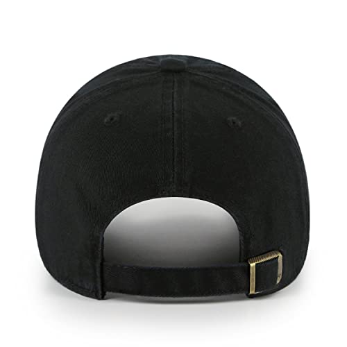 47 Los Angeles Dodgers Ballpark Clean Up Dad Hat Baseball Cap (Black/White/Pink)