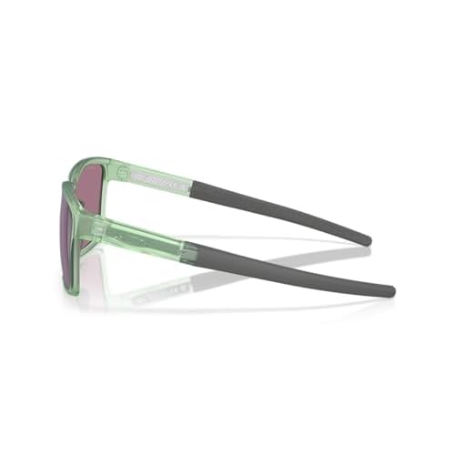 Oakley OO9430 Actuator Square Rectangular Sunglasses, Matte Transparent Jade/Prizm Jade, 57 mm