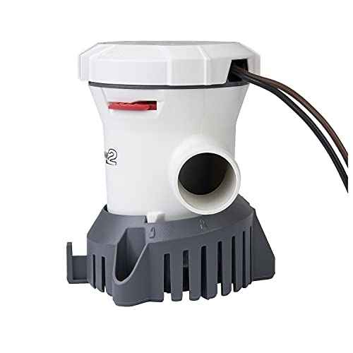 Attwood Tsunami MK2 1200 GPH 12-Volt Thred Manual Bilge Pump