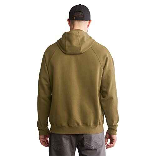 Timberland PRO Men's Hood Honcho Sport Pullover Hooded Sweatshirt, Burnt Olive Tonal, Large