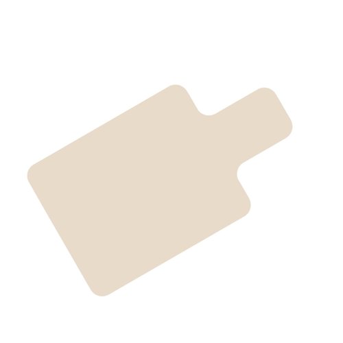 Generic High Performance Pilates Mat for Reformer Fitness Studio, Beige