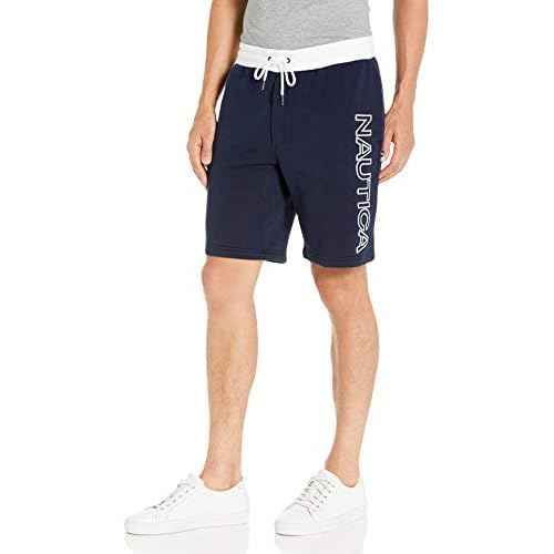 Nautica Men's Fleece Logo Shorts