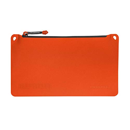 Magpul DAKA Pouch Zippered Tactical Range Bag Orange Medium 7 x 12