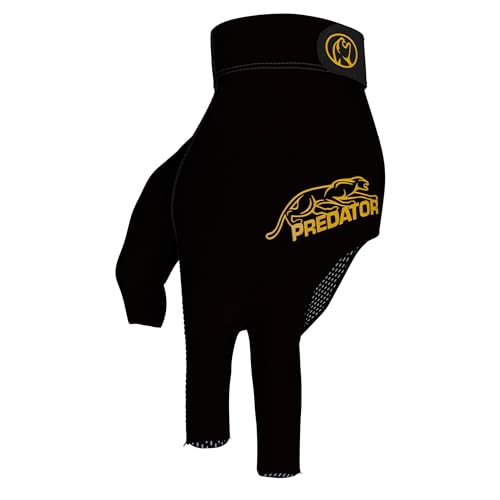 Predator Second Skin Pool Left Hand Glove - Black Size Small