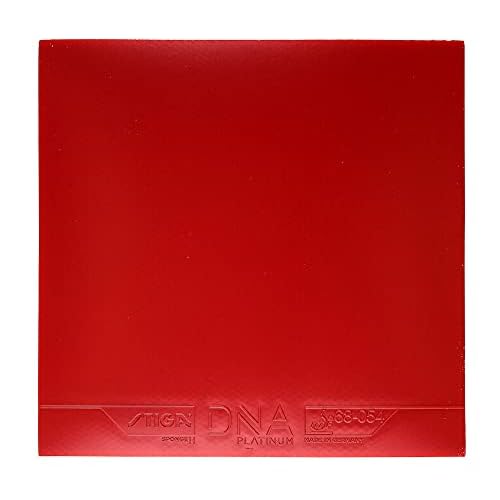 STIGA DNA Platinum H Table Tennis Rubber | Hard Professional Table Tennis Sheet for Maximum Control & Powerful Spins - Full Stroke Control - Made in Germany