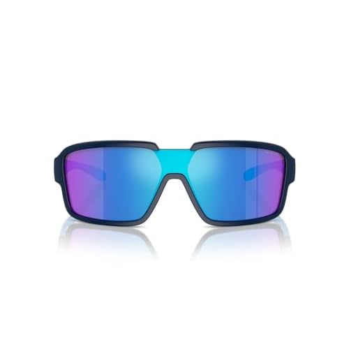 ARNETTE Man Sunglasses White Matte/Shiny Frame, Light Grey Mirror Silver Lenses, 0MM
