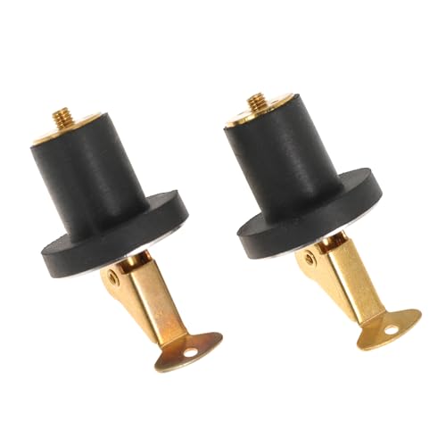Boat Drain Plug Brass Marine Twist Rubber Deck Plug 5/8 Inch - Nautical Accessories