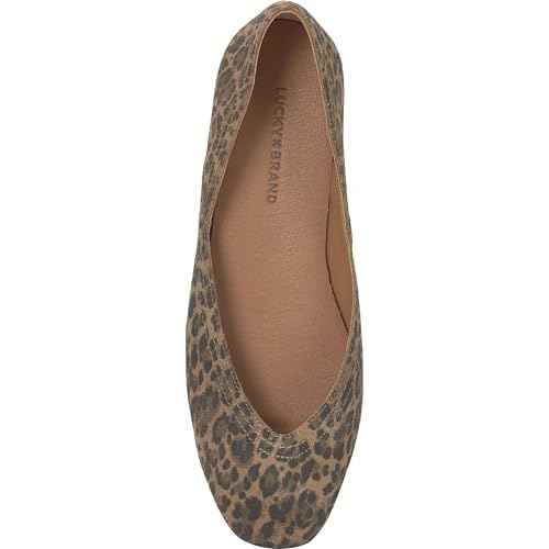 Lucky Brand Women's Alba Ballet Flat with Square Toe