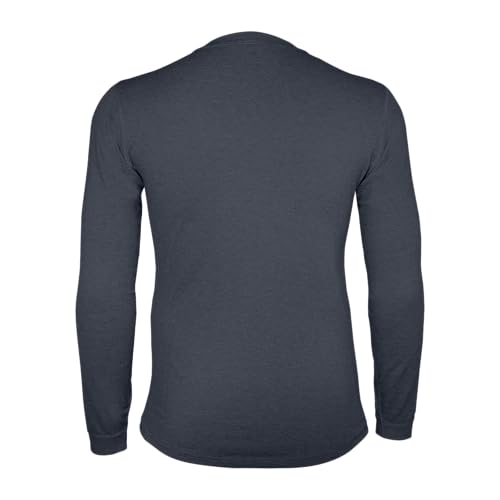 Carhartt Men's MBL110 Base Force¢ç Heavyweight Base Layer Crew - 2X-Large Tall - Navy Heather