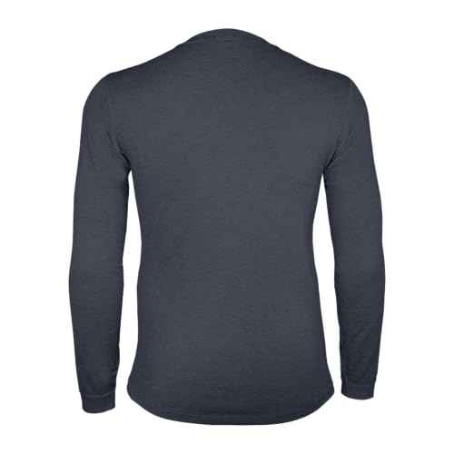 Carhartt Men's MBL110 Base Force¢ç Heavyweight Base Layer Crew - X-Large Tall - Navy Heather