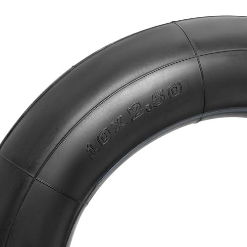Heavy Duty 10x2.50 Inner Tube for Electric Scooter - 40% Thicker, CR202 Valve Stem, Pack of 2