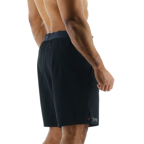 TYR Mens Athletic Performance Workout Lined Short 7" Shorts