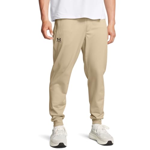 Under Armour Men's Sportstyle Tricot Jogger X-Large City Khaki & Black