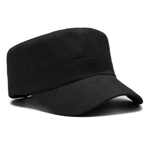 Unisex Basic Cadet Army Caps Everyday Military Style Hat