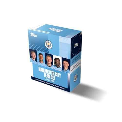 2024-25 Topps Manchester City Team Set - Box (30 Cards)