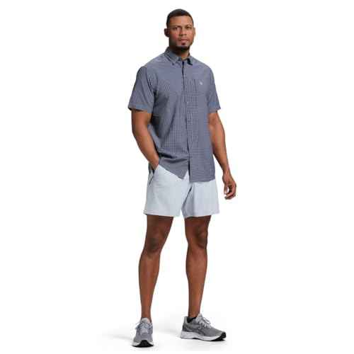 Beretta Men's Hovis Flex Performance UPF 50+ Sun Protection Outdoor Short Sleeve Button-Down Shirt with Hidden Chest Pockets