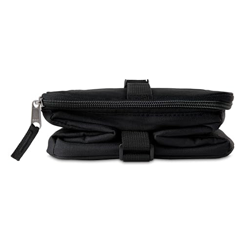 PackIt Freezable Essential Lunch Cooler Bag Black Medium - Reusable Insulated Bento Box
