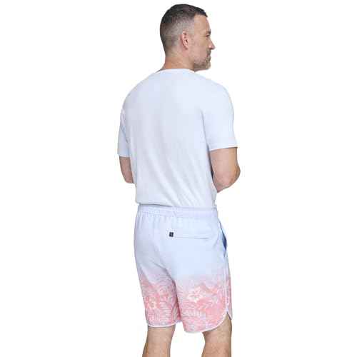Margaritaville Men's Standard Island Reserve Hibiscus Print Swim Trunk