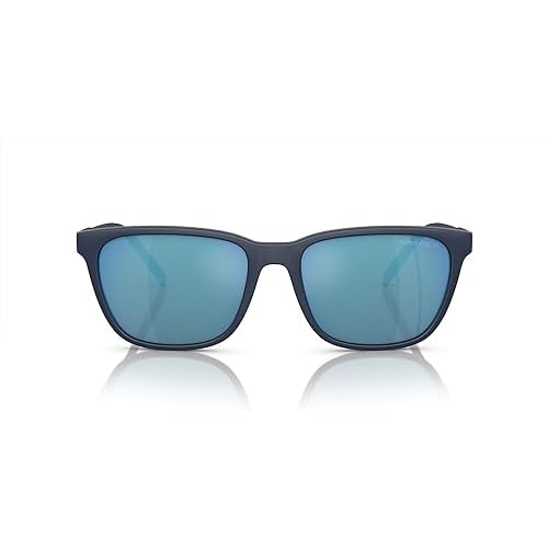 ARNETTE Man Sunglasses Matte Black Frame, Dark Grey Lenses, 57MM