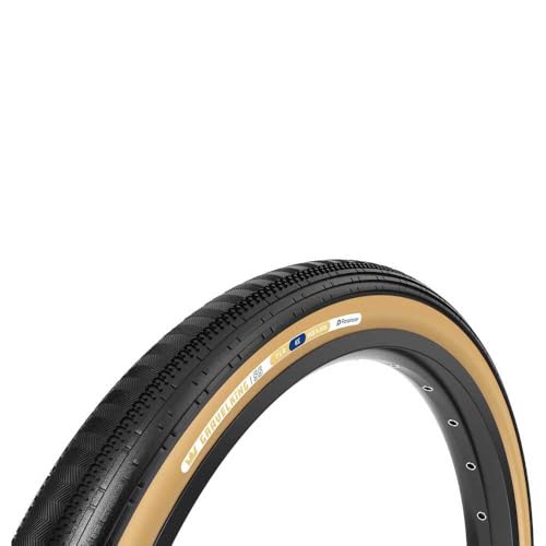 Tubeless Ready Folding Gravel Tire - Panaracer Gravelking SS 650B x 43C Black/Brown Classic