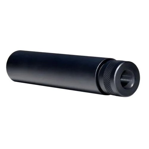TACPOOL Aluminun Fake Can Device 5/8"-24 for Airsoft Over BarreI Design, Matt Black Length 5.99"